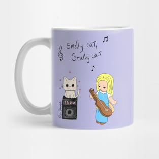 Polly pocket cat Olga Schembri Mug